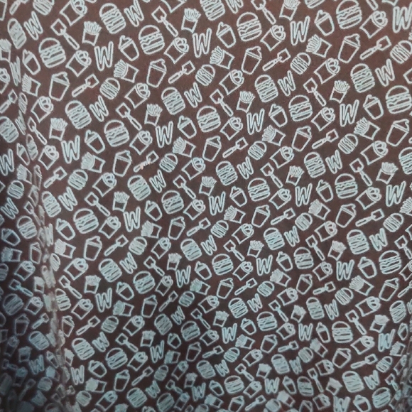 Barco Uniforms Blue and White Patterned Shirt - Picture 3 of 5